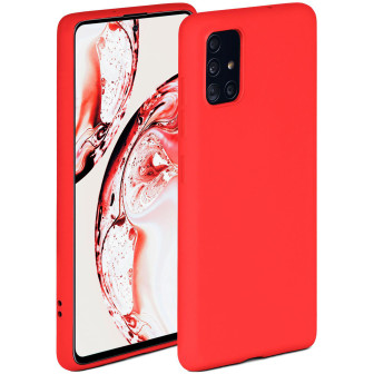 ONEFLOW Soft Case Samsung Galaxy A51 mit Kameraschutz – Rubin ONEFLOW Soft Case Samsung Galaxy A51 mit Kameraschutz – Rubin