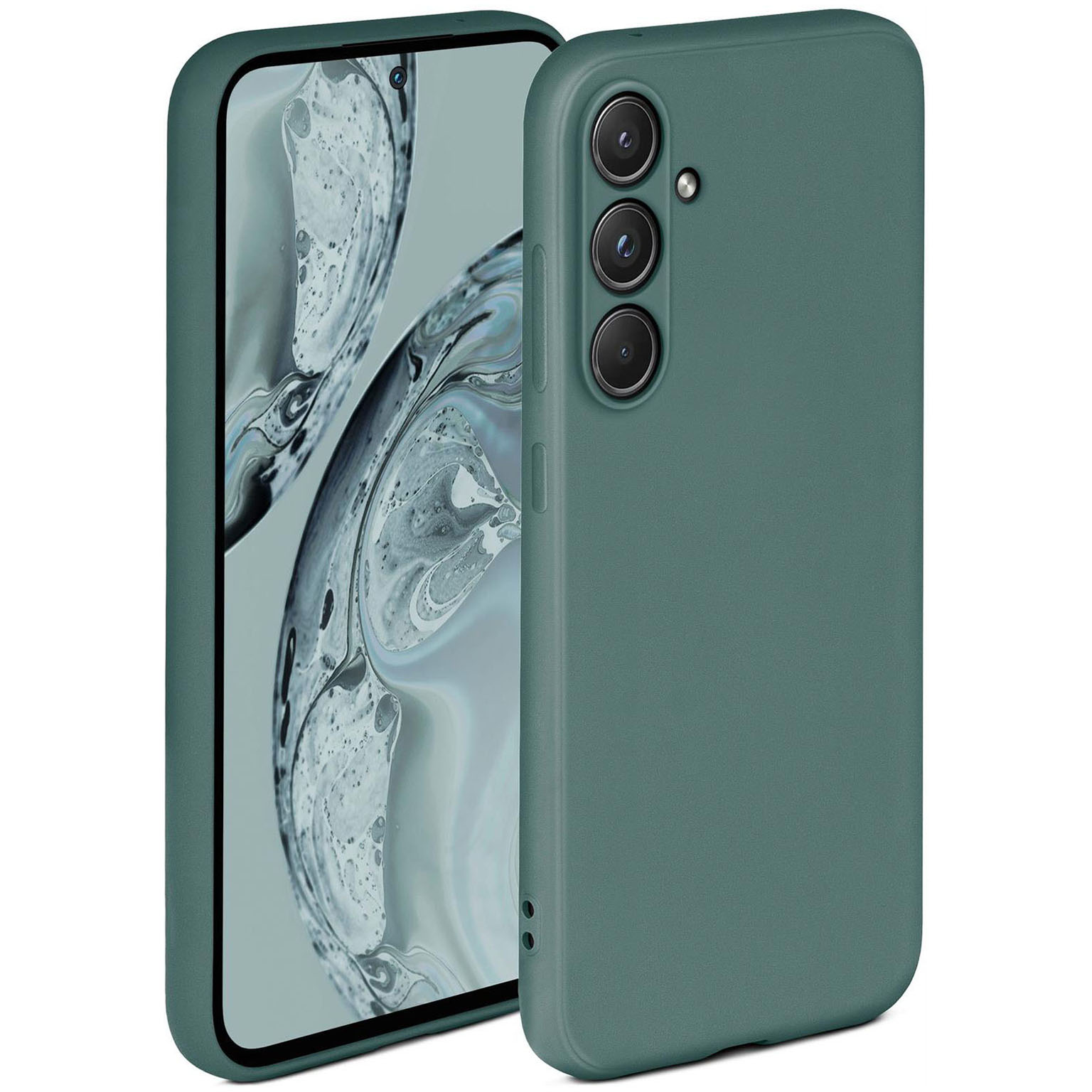 ONEFLOW Soft Case Samsung Galaxy A55 5G mit Kameraschutz – Petrol