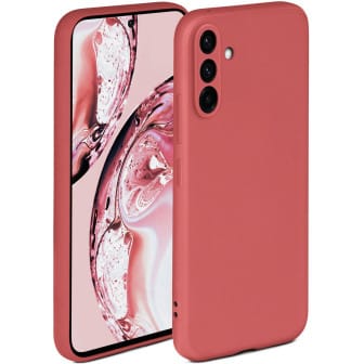 ONEFLOW ONEFLOW Soft Case Samsung Galaxy A56 5G mit Kameraschutz – Sonnenuntergangsrot