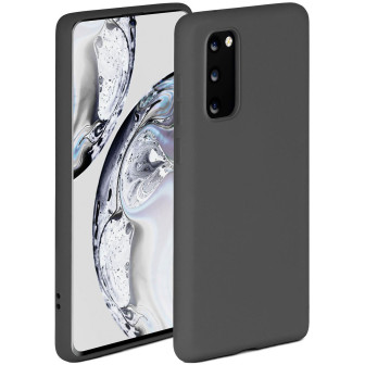 ONEFLOW ONEFLOW Soft Case Samsung Galaxy S20 mit Kameraschutz – Anthrazit