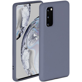 ONEFLOW ONEFLOW Soft Case Samsung Galaxy S20 mit Kameraschutz – Lavendelgrau