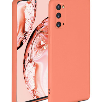 ONEFLOW ONEFLOW Soft Case Samsung Galaxy S20 mit Kameraschutz – Papaya