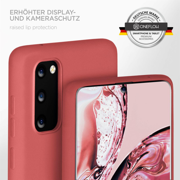 ONEFLOW Soft Case Samsung Galaxy S20 mit Kameraschutz – Weiteres Produktbild 4