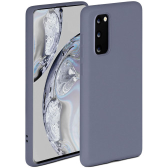 ONEFLOW Soft Case Samsung Galaxy S20 5G mit Kameraschutz – Lavendelgrau ONEFLOW Soft Case Samsung Galaxy S20 5G mit Kameraschutz – Lavendelgrau