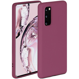 ONEFLOW Soft Case Samsung Galaxy S20 5G mit Kameraschutz – Pflaume ONEFLOW Soft Case Samsung Galaxy S20 5G mit Kameraschutz – Pflaume