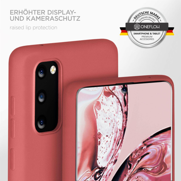 ONEFLOW Soft Case Samsung Galaxy S20 5G mit Kameraschutz – Weiteres Produktbild 4