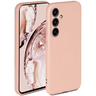 ONEFLOW ONEFLOW Soft Case Samsung Galaxy S24 FE mit Kameraschutz – Sand Rosé