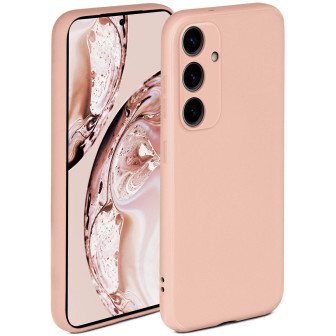 ONEFLOW ONEFLOW Soft Case Samsung Galaxy S24 Plus mit Kameraschutz – Sand Rosé