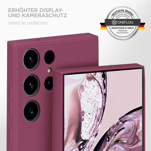 ONEFLOW Soft Case Samsung Galaxy S24 Ultra mit Kameraschutz – Weiteres Produktbild 4