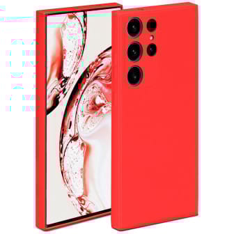 ONEFLOW ONEFLOW Soft Case Samsung Galaxy S24 Ultra mit Kameraschutz – Rubin