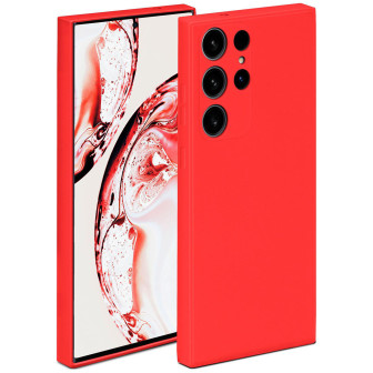 ONEFLOW Soft Case Samsung Galaxy S24 Ultra mit Kameraschutz – Rubin ONEFLOW Soft Case Samsung Galaxy S24 Ultra mit Kameraschutz – Rubin