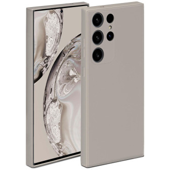 ONEFLOW ONEFLOW Soft Case Samsung Galaxy S24 Ultra mit Kameraschutz – Taupe