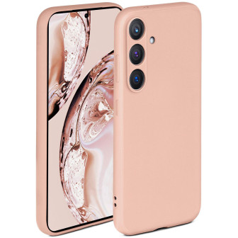 ONEFLOW ONEFLOW Soft Case Samsung Galaxy S24 mit Kameraschutz – Sand Rosé