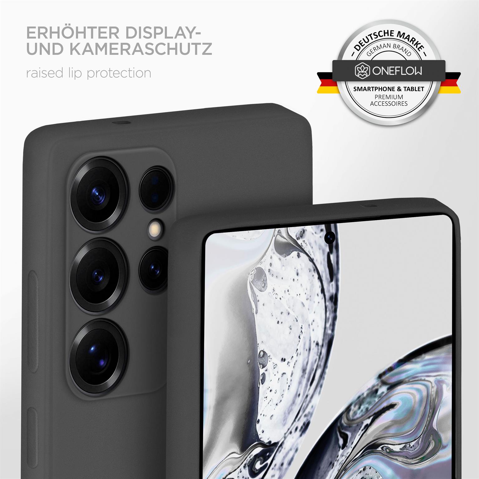 ONEFLOW Soft Case Samsung Galaxy S25 Ultra mit Kameraschutz – Weiteres Produktbild 4