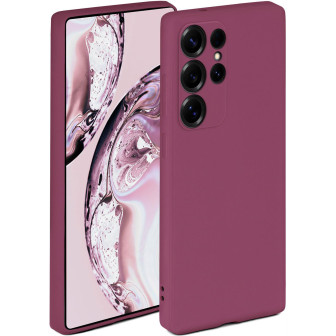 ONEFLOW ONEFLOW Soft Case Samsung Galaxy S25 Ultra mit Kameraschutz – Pflaume