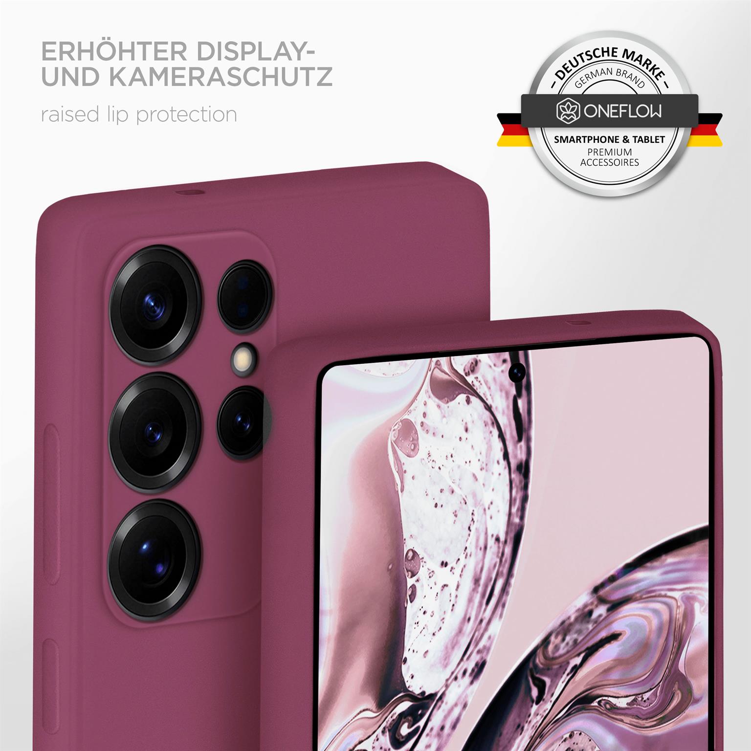ONEFLOW Soft Case Samsung Galaxy S25 Ultra mit Kameraschutz – Weiteres Produktbild 4