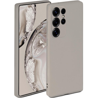 ONEFLOW ONEFLOW Soft Case Samsung Galaxy S25 Ultra mit Kameraschutz – Taupe