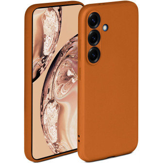 ONEFLOW Soft Case Samsung Galaxy S25 mit Kameraschutz – Sandstein ONEFLOW Soft Case Samsung Galaxy S25 mit Kameraschutz – Sandstein