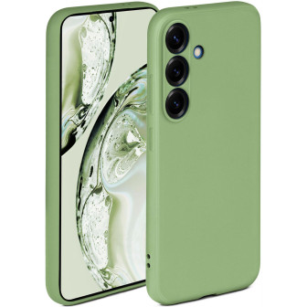 ONEFLOW ONEFLOW Soft Case Samsung Galaxy S25 mit Kameraschutz – Bambusgrün