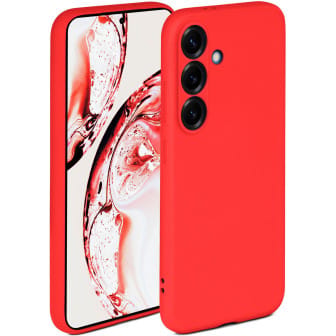 ONEFLOW Soft Case Samsung Galaxy S25 mit Kameraschutz – Rubin ONEFLOW Soft Case Samsung Galaxy S25 mit Kameraschutz – Rubin