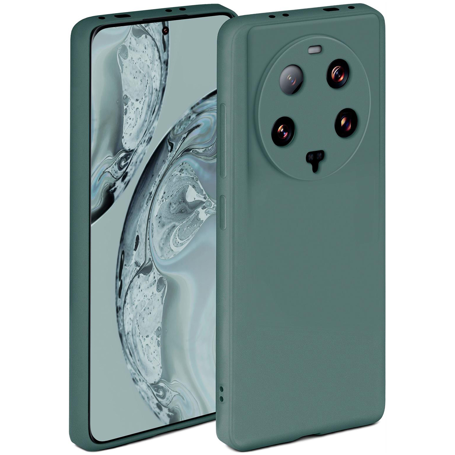 ONEFLOW Soft Case Xiaomi 13 Ultra mit Kameraschutz – Petrol