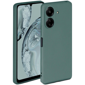 ONEFLOW Soft Case Redmi 13C mit Kameraschutz – Petrol