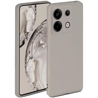 ONEFLOW Soft Case Redmi Note 13 Pro 5G mit Kameraschutz – Taupe
