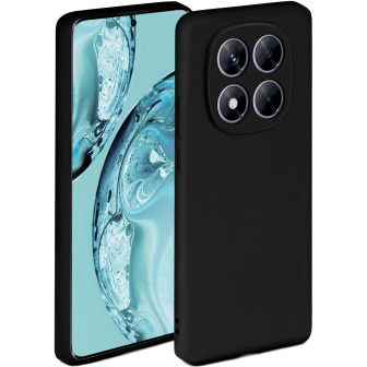 ONEFLOW Soft Case Redmi Note 14 Pro 5G mit Kameraschutz – Onyx Schwarz