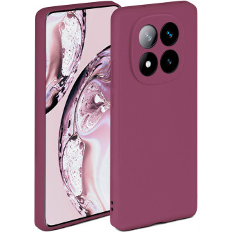 ONEFLOW Soft Case Redmi Note 14 Pro+ 5G mit Kameraschutz – Pflaume