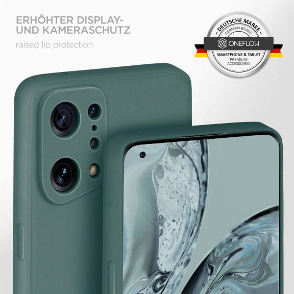 ONEFLOW Soft Case Oppo Find X5 mit Kameraschutz – Weiteres Produktbild 4
