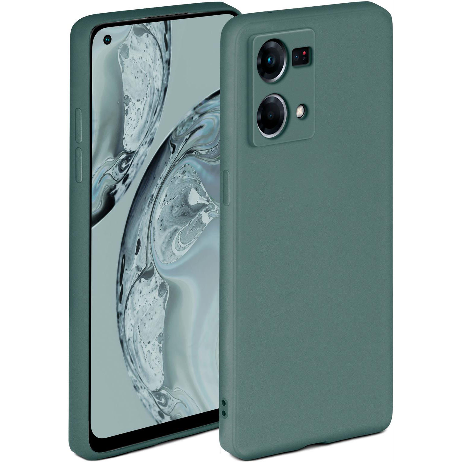 ONEFLOW Soft Case Oppo Reno7 (4G) mit Kameraschutz – undefined