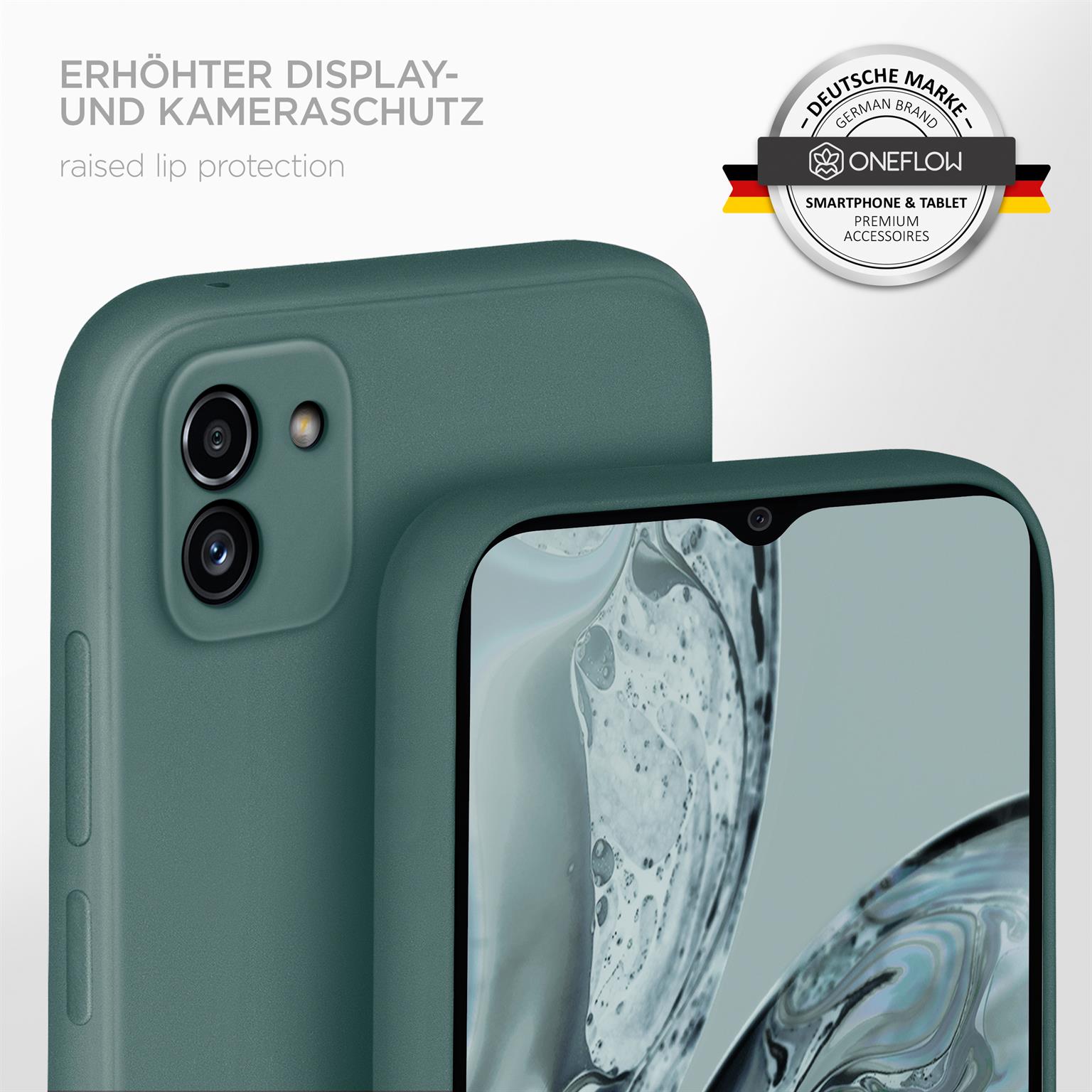 ONEFLOW Soft Case Samsung Galaxy A03 mit Kameraschutz – Weiteres Produktbild 4