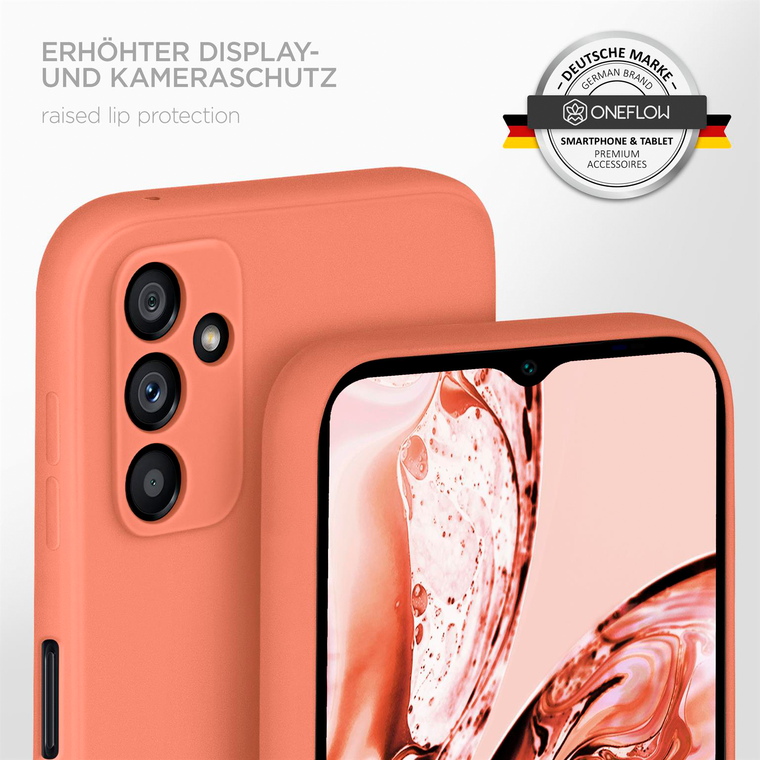 ONEFLOW Soft Case Samsung Galaxy A14 (4G) mit Kameraschutz – Weiteres Produktbild 3