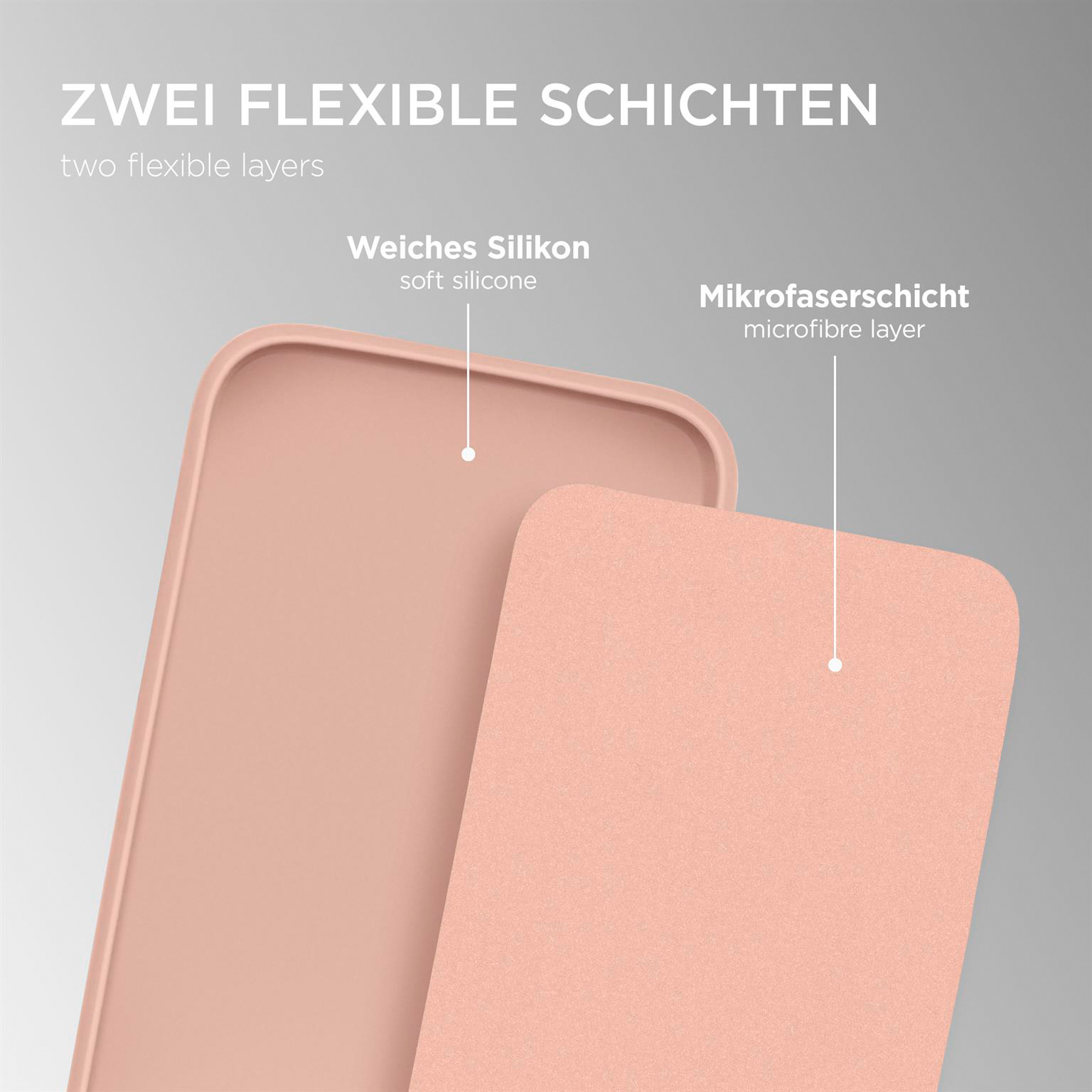 ONEFLOW Soft Case Samsung Galaxy A14 (4G) mit Kameraschutz – Weiteres Produktbild 2