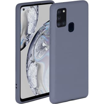 ONEFLOW Soft Case Samsung Galaxy A21s mit Kameraschutz – Lavendelgrau ONEFLOW Soft Case Samsung Galaxy A21s mit Kameraschutz – Lavendelgrau