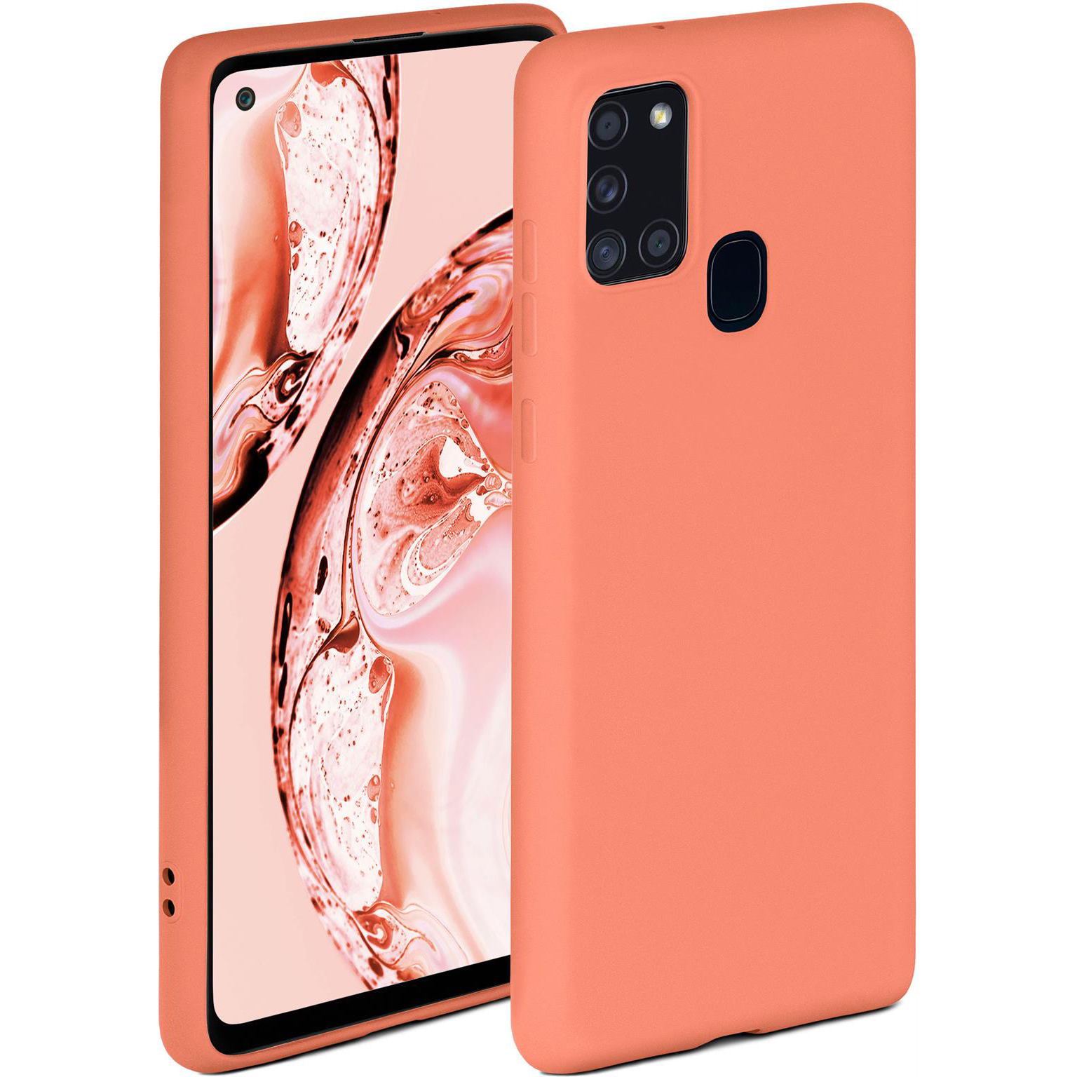 ONEFLOW Soft Case Samsung Galaxy A21s mit Kameraschutz – Weiteres Produktbild 1
