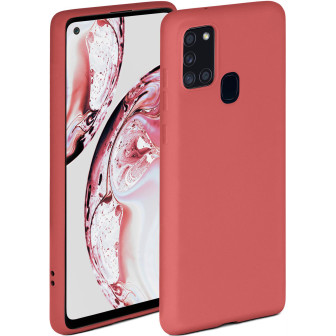 ONEFLOW Soft Case Samsung Galaxy A21s mit Kameraschutz – Sonnenuntergangsrot ONEFLOW Soft Case Samsung Galaxy A21s mit Kameraschutz – Sonnenuntergangsrot