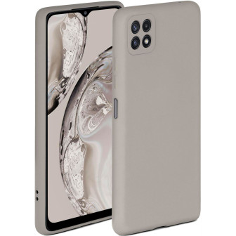 ONEFLOW ONEFLOW Soft Case Samsung Galaxy A22 5G mit Kameraschutz – Taupe