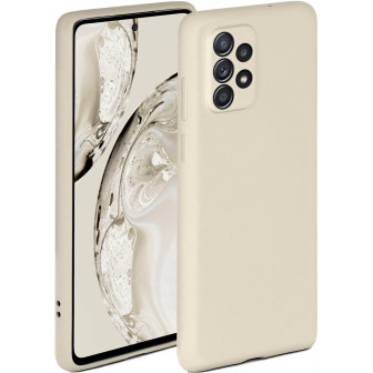 ONEFLOW Soft Case Samsung Galaxy A52 mit Kameraschutz – Creme ONEFLOW Soft Case Samsung Galaxy A52 mit Kameraschutz – Creme