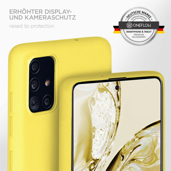 ONEFLOW Soft Case Samsung Galaxy A71 mit Kameraschutz – Weiteres Produktbild 4