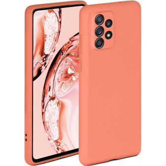 ONEFLOW ONEFLOW Soft Case Samsung Galaxy A72 mit Kameraschutz – Papaya