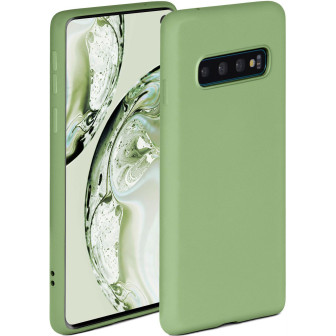 ONEFLOW Soft Case Samsung Galaxy S10 mit Kameraschutz – Bambusgrün ONEFLOW Soft Case Samsung Galaxy S10 mit Kameraschutz – Bambusgrün