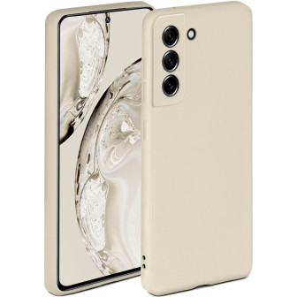 ONEFLOW Soft Case Samsung Galaxy S21 FE 5G mit Kameraschutz – Creme ONEFLOW Soft Case Samsung Galaxy S21 FE 5G mit Kameraschutz – Creme