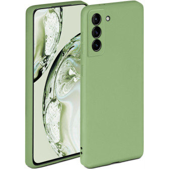 ONEFLOW ONEFLOW Soft Case Samsung Galaxy S21 Plus mit Kameraschutz – Bambusgrün