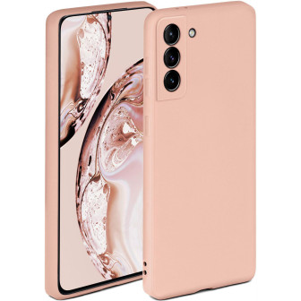 ONEFLOW Soft Case Samsung Galaxy S21 Plus mit Kameraschutz – Sand Rosé ONEFLOW Soft Case Samsung Galaxy S21 Plus mit Kameraschutz – Sand Rosé