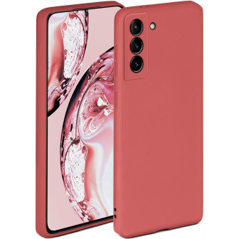 ONEFLOW Soft Case Samsung Galaxy S21 Plus mit Kameraschutz – Sonnenuntergangsrot ONEFLOW Soft Case Samsung Galaxy S21 Plus mit Kameraschutz – Sonnenuntergangsrot