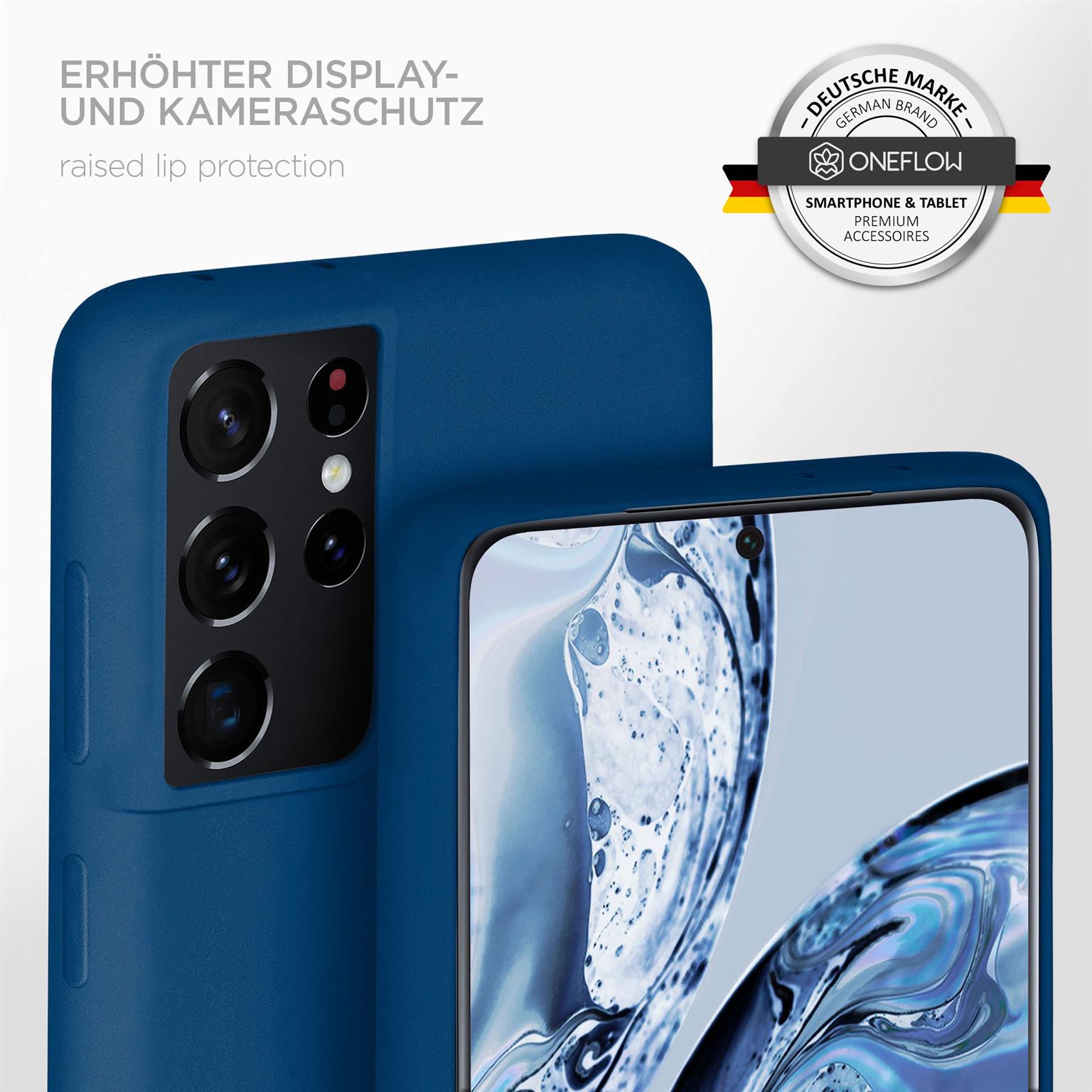 ONEFLOW Soft Case Samsung Galaxy S21 Ultra mit Kameraschutz – Weiteres Produktbild 4
