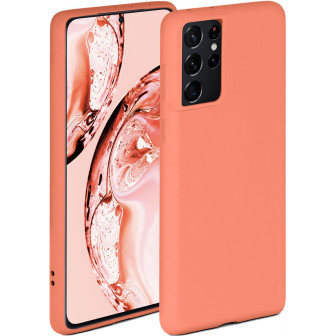 ONEFLOW ONEFLOW Soft Case Samsung Galaxy S21 Ultra mit Kameraschutz – Papaya
