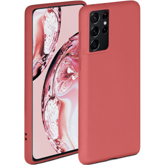 ONEFLOW Soft Case Samsung Galaxy S21 Ultra mit Kameraschutz – Sonnenuntergangsrot ONEFLOW Soft Case Samsung Galaxy S21 Ultra mit Kameraschutz – Sonnenuntergangsrot