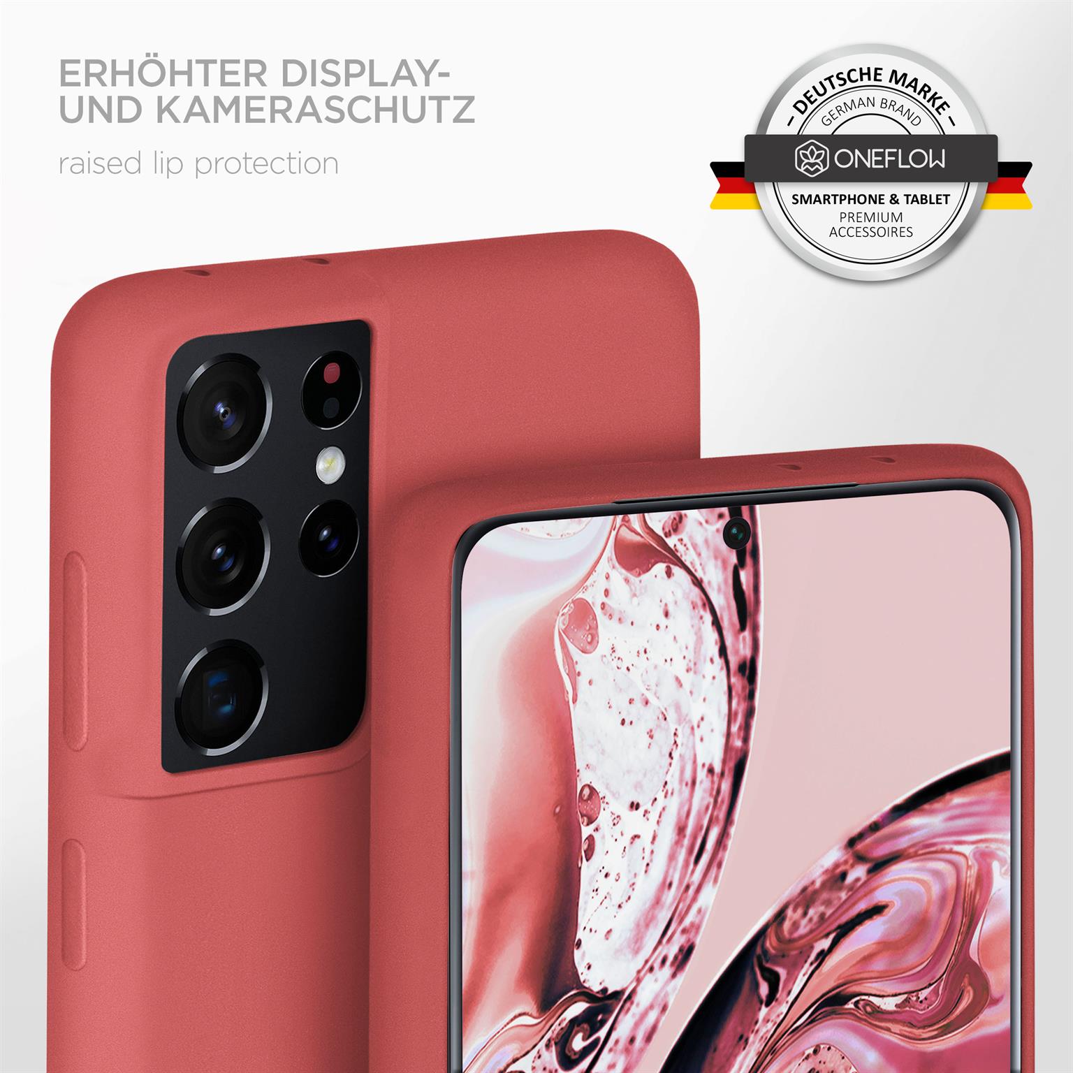 ONEFLOW Soft Case Samsung Galaxy S21 Ultra mit Kameraschutz – Weiteres Produktbild 4 ONEFLOW Soft Case Samsung Galaxy S21 Ultra mit Kameraschutz – Weiteres Produktbild 4